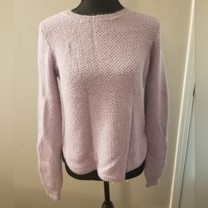 Ann Taylor purple long sleeve blouse